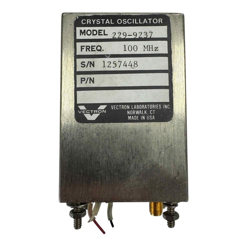 229-9237 Vectron Crystal Oscillator 100Mhz SMA